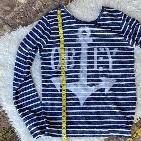 Obey Crewneck Long Sleeve Nautical Sweatshirt Size Small - Picture 9 of 9